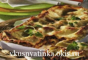 Пирог с говядиной и овощами